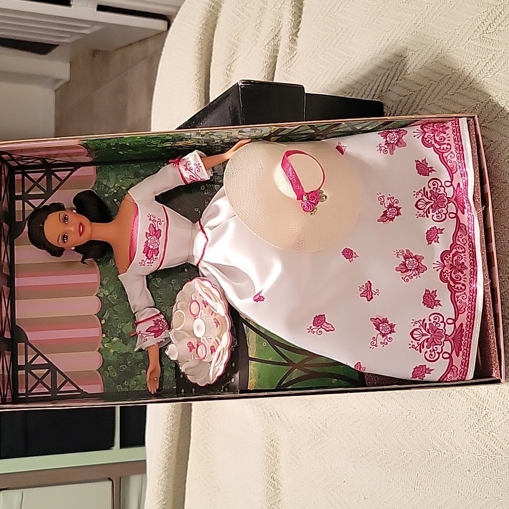 New In Box Victorian Tea Barbie Doll